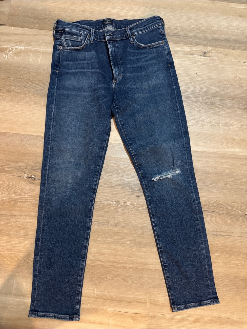 Women's Dark Blue Skinny Jeans